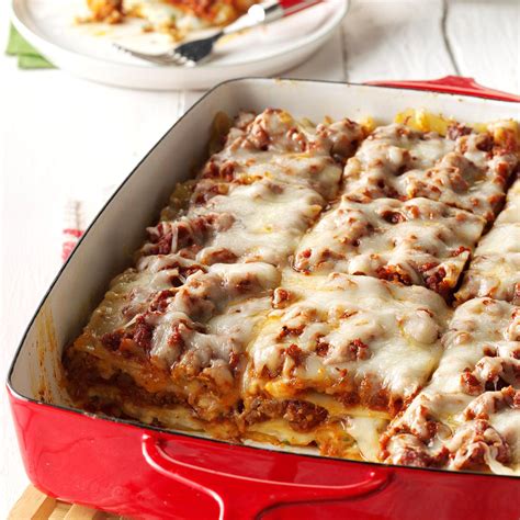 Traditional Lasagna Recipe   Taste of Home