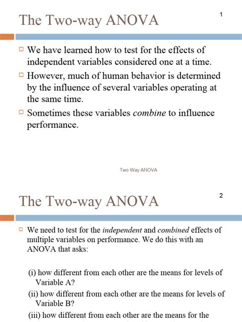 Image result for Two-Way Anova Formula Explained