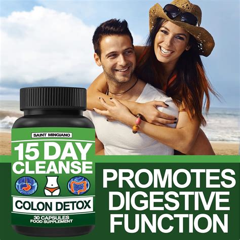 Limpieza de 15 días Desintoxicación de colon con laxante natural para ...