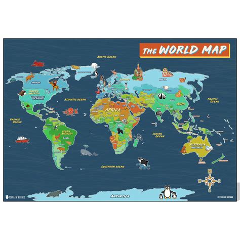 How To Frame A World Map Poster at Marcus Riedel blog