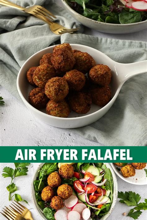 Crispy air fryer falafel gluten free – Artofit