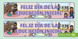 Afiche: Día de la educación inicial | Twinkl Perú