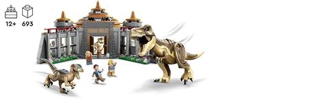 LEGO Jurassic Park Visitor Center: T. rex & Raptor Attack 76961 (693 ...