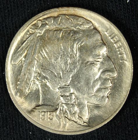 1913 Indian Head Buffalo Nickel Type 1 - Etsy