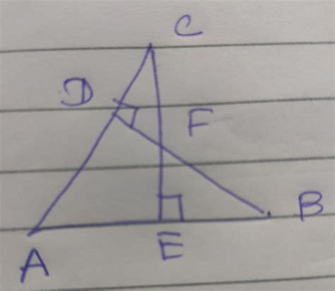 In the figure, if BD perpendicular AC and CE perpendicular AB, Prove ...
