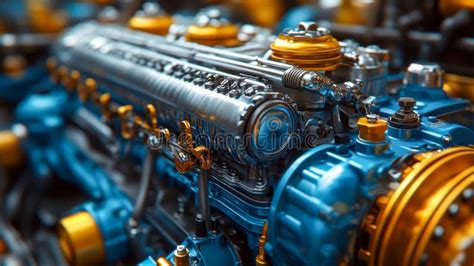 High-Tech Car Engine 的图像结果