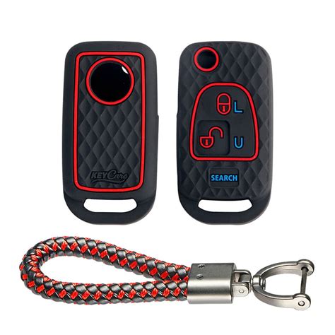 Keycare® Silicone Key Cover and Keychain Compatible for Mahindra Bolero ...