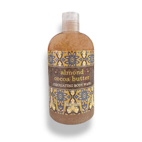 GREENWICH BAY Trading Exfoliating Body Wash ALMOND COCOA BUTTER 16 oz