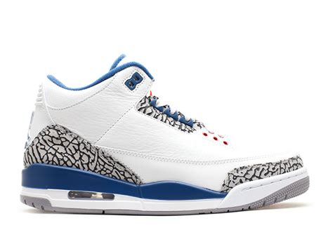 Jordan 3 Retro 'True Blue' 2011 - Air Jordan - 136064 104 - white/true ...
