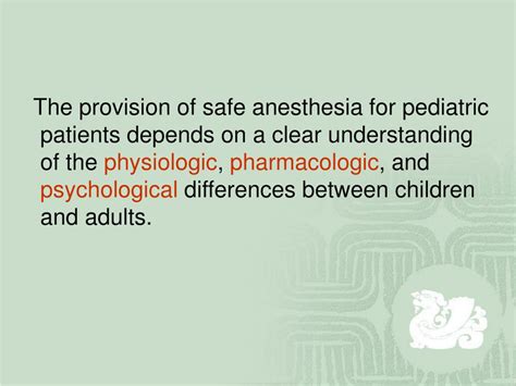 Pediatric Anesthesia 的图像结果