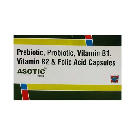 Buy Asotic Strip Of 10 Capsules Online & Save Up to 24% at PharmEasy