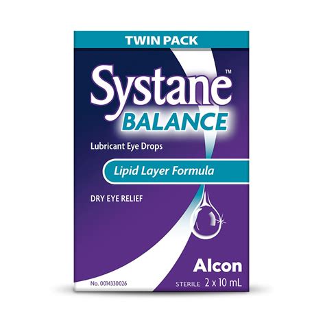 Systanebalance Lipid Layer Formula Lubricant Eye Drops Twin Pack 2 ...