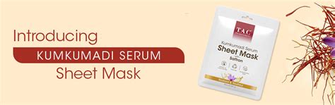 Buy Kumkumadi Serum Sheet Mask (Pack of 3) Online at T.A.C ...