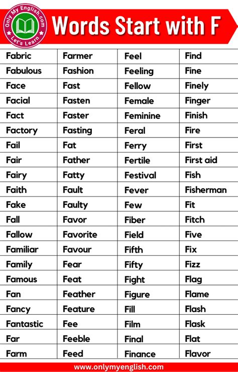 11 Letter Words | Eleven Letter Words » Onlymyenglish.com