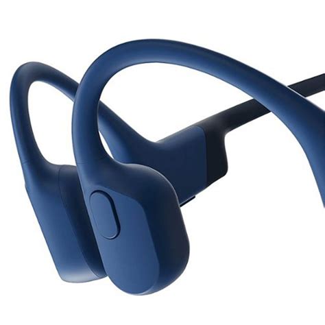 Shokz OpenRun Mini Bluetooth Headset with Mic Bone Conduction, Blue ...