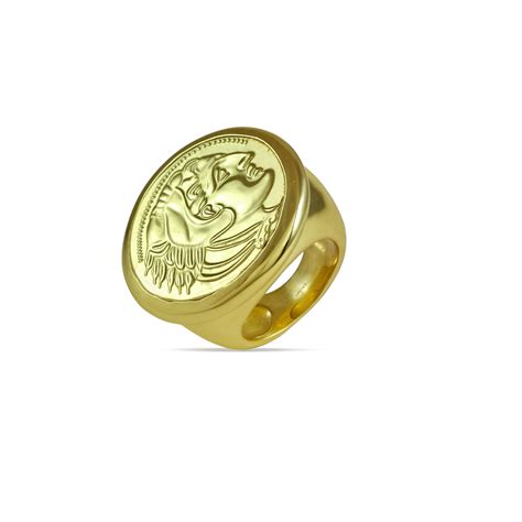 Gladiator Crest Signet Men's Ring – ARVINO