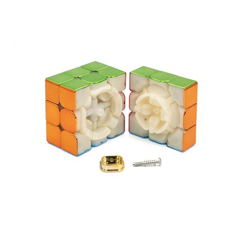 Buy Cyclone Boys Metallic 3x3 Magnetic Speed Cube | Cubelelo