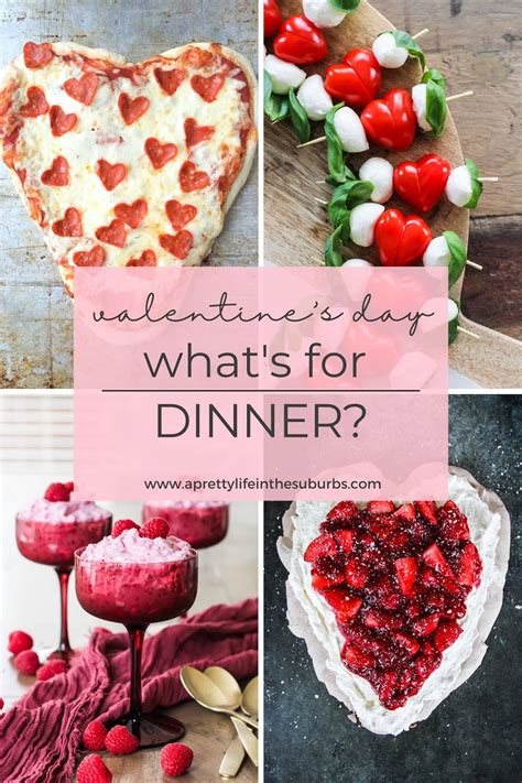 A Valentine's Day Dinner Menu to Make at Home - A Pretty Life In The ...