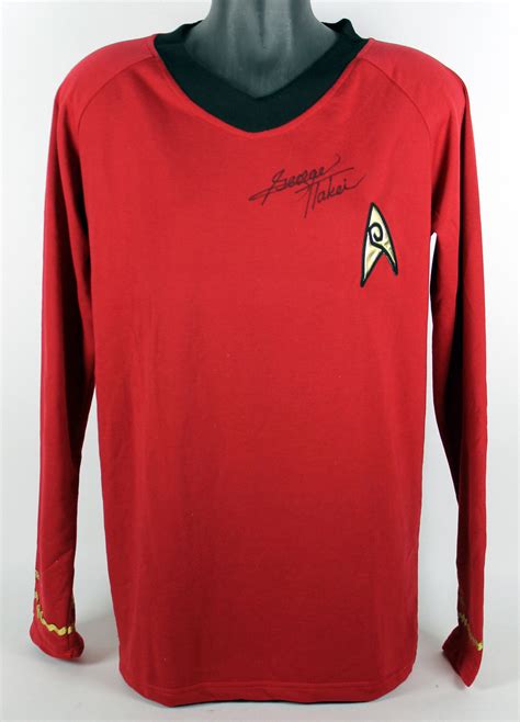 Lot Detail - Star Trek: George Takei Signed Star Trek Tunic (Beckett/BAS)
