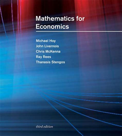 Snapklik.com : Mathematics For Economics
