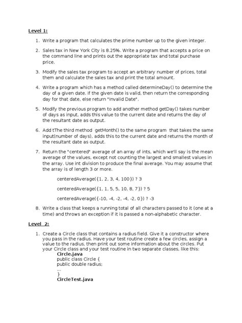 Exercise Java Exam 的图像结果