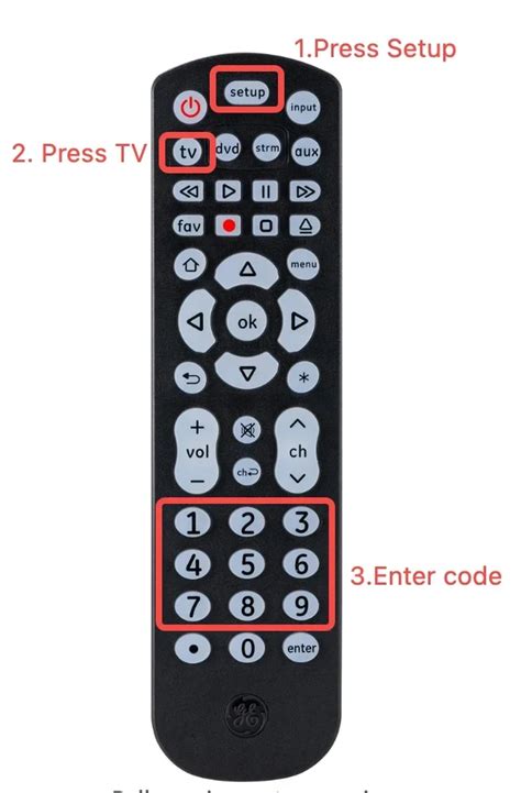 GE Remote Code List 的图像结果