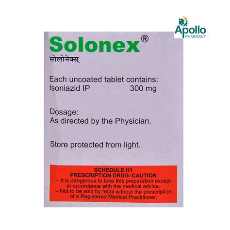 Solonex Tablet 10's Price, Uses, Side Effects, Composition - Apollo ...
