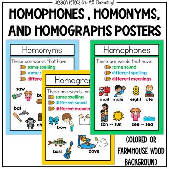Image result for Homophones Chart
