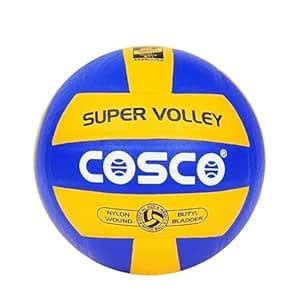 Buy Cosco Leather Pasted Volleyball (Size 4), Multicolor Online at Low ...