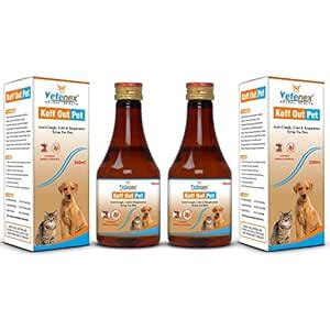 Buy VETENEX Koff Out Pet - Cough Syrup for Dog, Puppy and Cats (200ml x ...