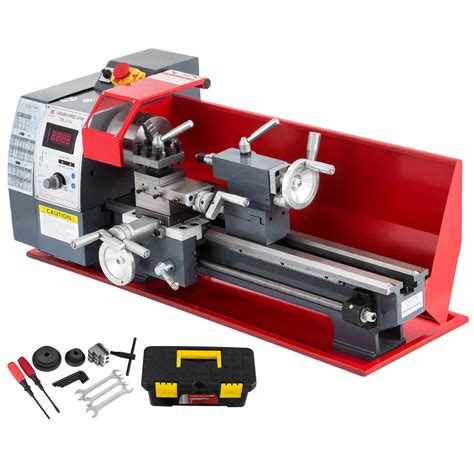 Buy VEVOR Metal Lathe 8X16 Inches, Precision Mini Lathe Variable Speed ...