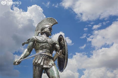 Leonidas, the legendary King of Sparta - Famous Greek people
