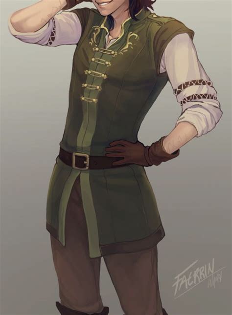 Pin by Tessa Hatheway on DnD - GFS 427 | Adventure outfit, Male fantasy ...