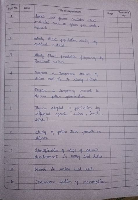 Biology Experiments and Observations - BIO 101 Lab Notes - Studocu