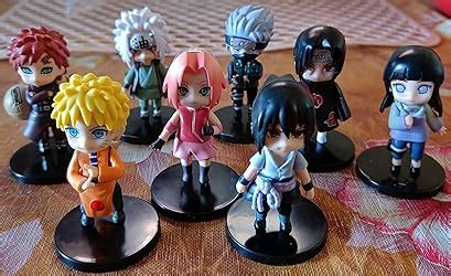 Buy Trunkin Anime 12 Pcs Action Figure PVC Set Collectible Sasuke ...