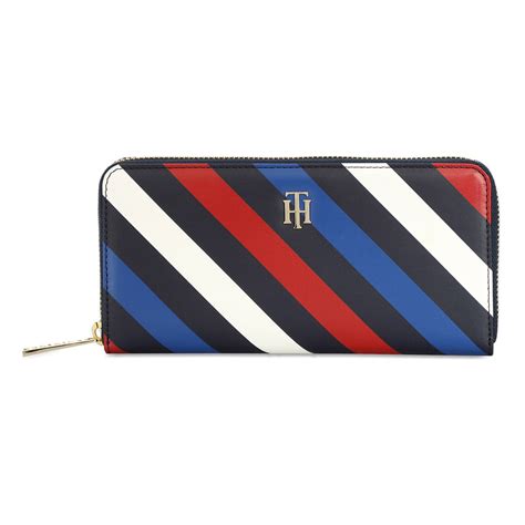 Tommy Hilfiger Rosa Women's Leather Zip Around Wallet-Navy – BAGLINE