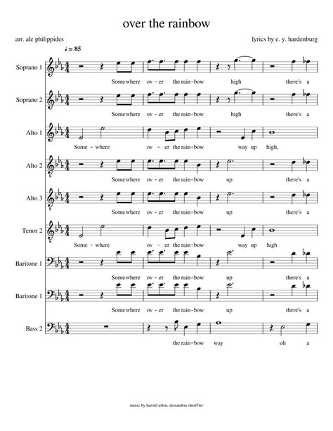 Image result for Singing Over the Rainbow Tutorial