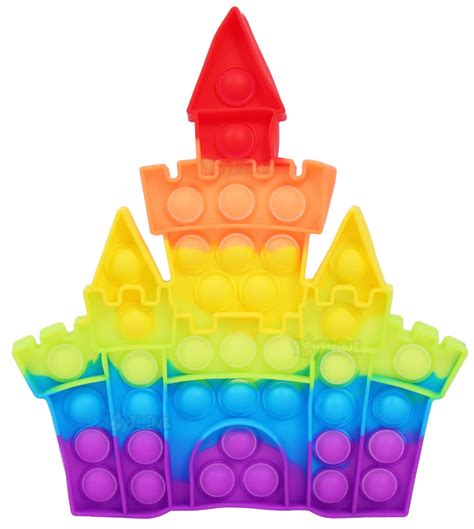 Toyshine Big Princess Castle Pop It Poppers Pot-it Gifts for Girl boy ...