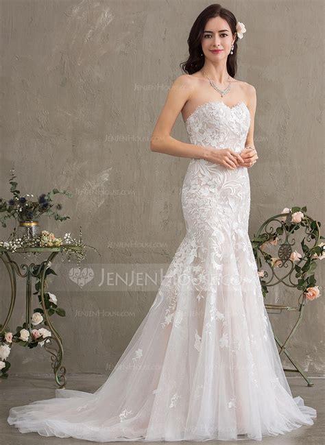 Lace Trumpet Wedding Dresses