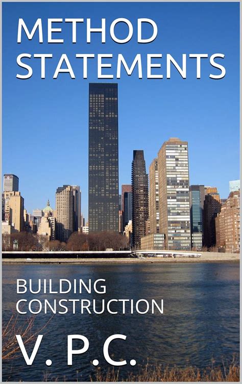 METHOD STATEMENTS: BUILDING CONSTRUCTION eBook : P.C., V.: Amazon.in ...