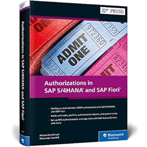 AUTHORIZATIONS IN SAP S/4HANA AND SAP FIORI (HB) - BOOKZONE