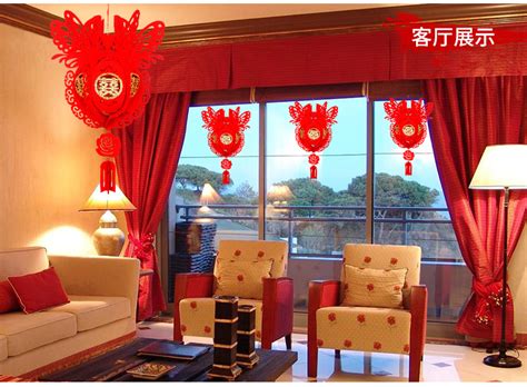 新年春节过年小红灯笼挂饰牛年福字灯笼小挂件室内场景布置装饰品-阿里巴巴