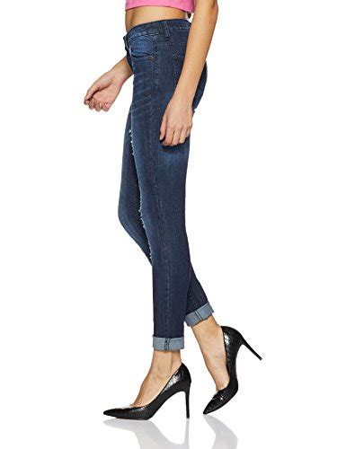 Buy Cherokee by Unlimited Women's Slim Jeans (270036767 DK-BLUE 30 IN ...