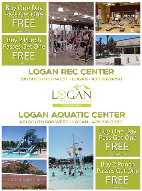 Logan Aquatic & Recreation Center - Cache Valley Savings Guide