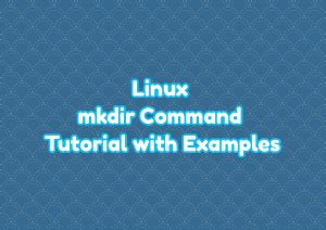 Mkdir Tutorial 的图像结果