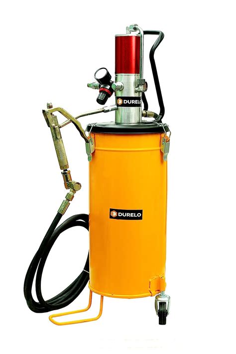 DURELO GRP-15 Air Operated Pneumatic Grease Gun Bucket 15Kg | High ...