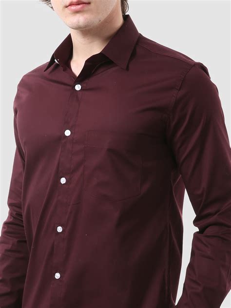 Mens Formal Full Sleeve Plain Shirt – Vida Loca Fashion