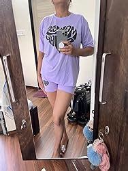 Buy KSHS Women's Cotton Printed Night Suit Pajama Set Of Relaxed Fit ...