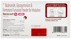Foracort G 400 Rotacap 10 - Uses, Side Effects, Dosage, Price | Truemeds