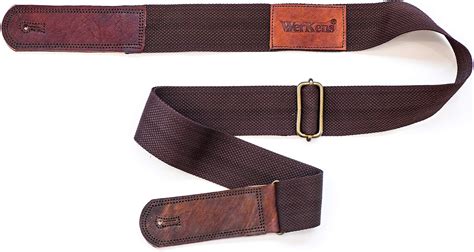 Ernie ball 4036 Ernie Ball Guitar Straps Black Leather : Amazon.in ...